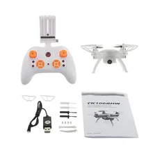 Mini RC Drone WIFI Camera 2.4G 6-axis Gyro Headless Mode One-key take off/landing