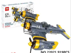 Technic 22021 EL Эрмосо conjunto de bloques де construccion де aviones де combate de la ciencia ficcion espacio де combate