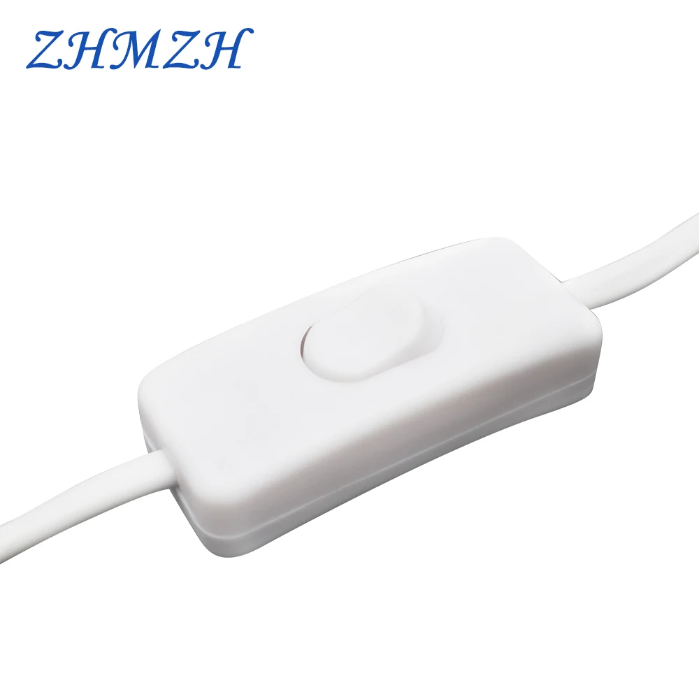 T4 T5 Switch Power Cord for LED lights & Fluorescent Lamp Extension Cords Power Cable Plug Adapter 1m