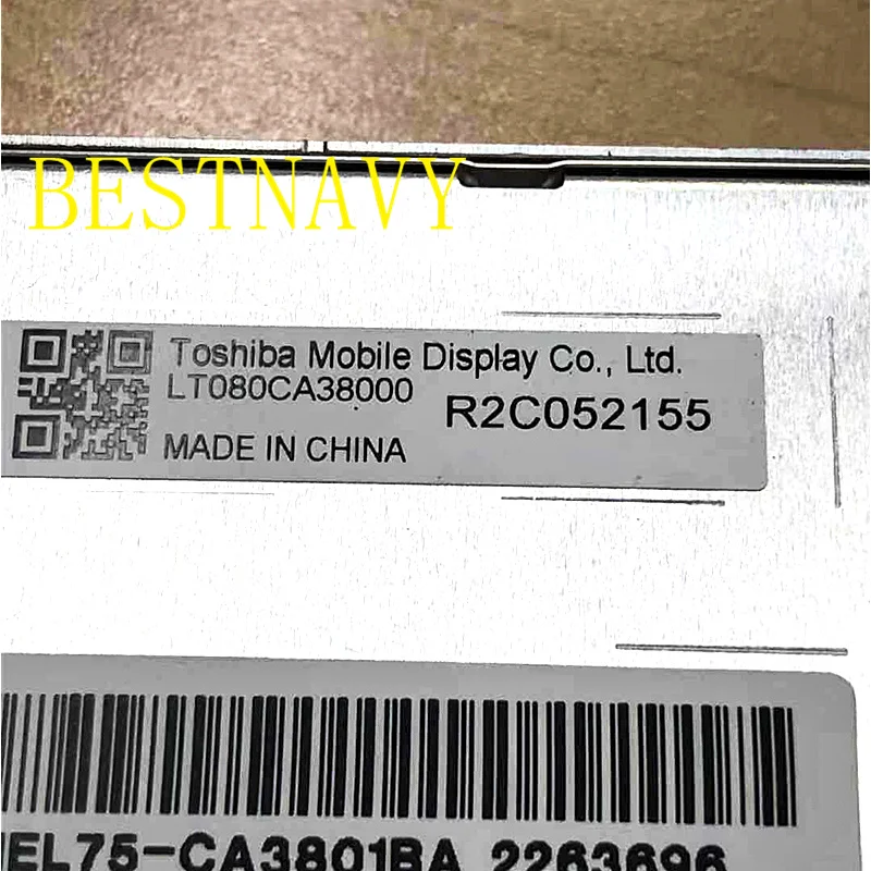 ο  ڵ ׺̼ 8.0 ġ LCD ÷ + ġ ũ LT080CA38000 LCD г ڵ GPS ׺̼ ƿ,  