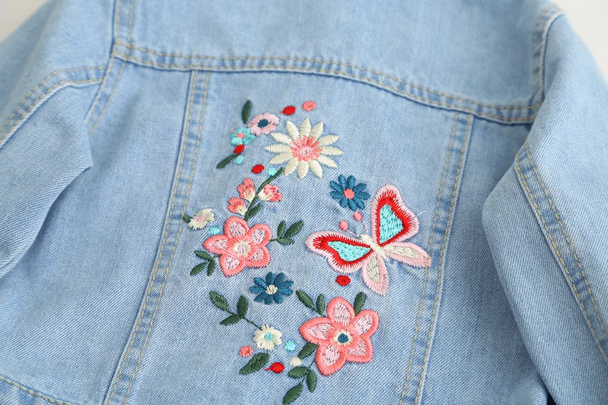 Jaqueta para Meninas com Capuz Cabolsas da Criança da Menina Babyinstar Menina Denim Jaqueta Casual Padrão Roupas Topos Crianças 13 Babyinstar menina denim jaqueta para meninas com