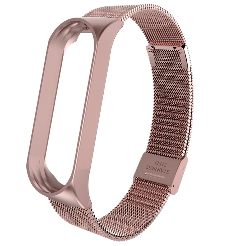 Браслет из нержавеющей стали для Xiaomi Mi band 3 4 сменный металлический браслет xiaomi Band4