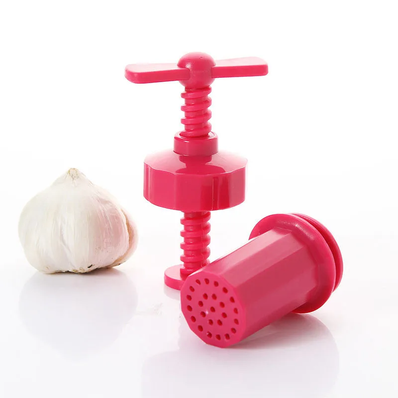 

Kitchen Ginger Garlic Manual Press Twist Cutter Crusher Cooking Tool Plastic Garlic Presses Grinding Peeler Drop Shipping