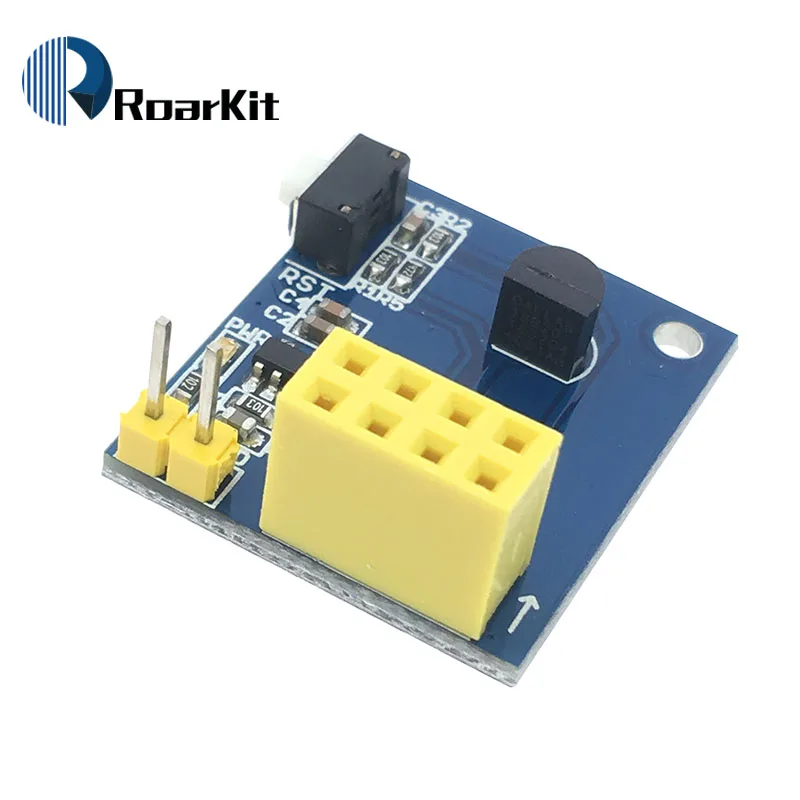 ESP8266 ESP-01S 5 в WiFi релейный модуль датчик температуры DS18B20 DHT11 WS2812 RGB светодиодный переключатель дистанционного управления для Arduino DIY KIT - Цвет: DS18B20