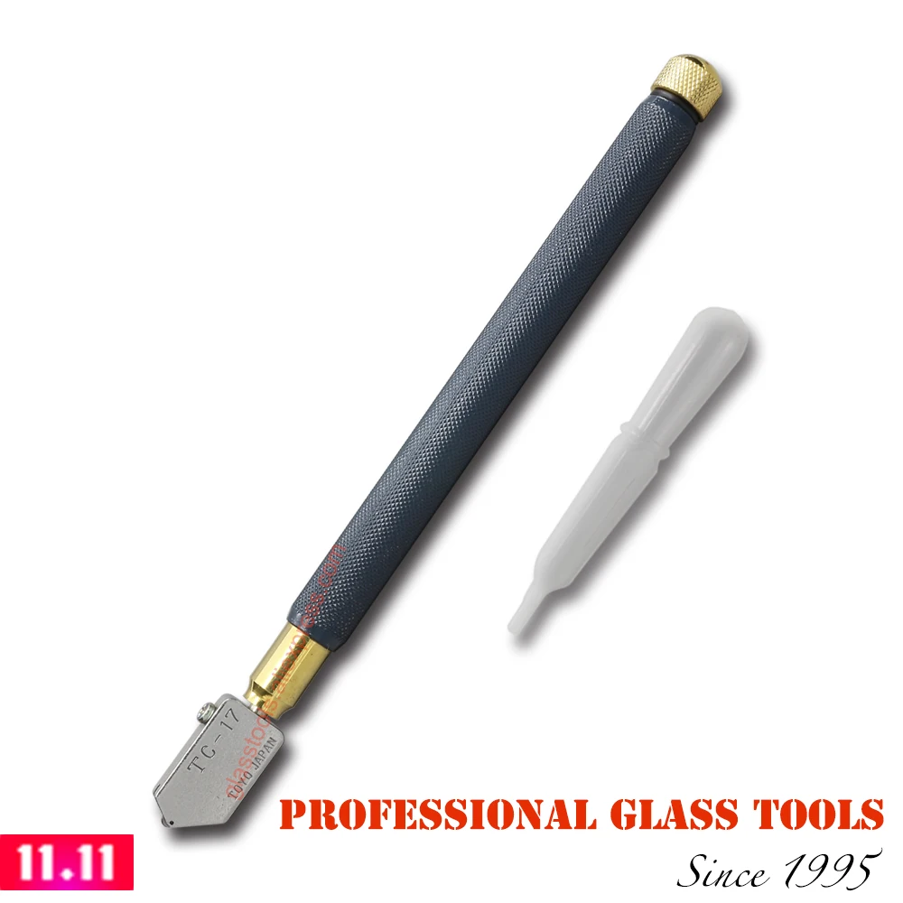 Buy TC 17B TOYO Glass Cutter for straight cutting/OIL