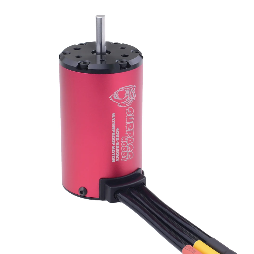 SURPASS HOBBY 4068 2050KV 2650KV металлический бесщеточный мотор водонепроницаемый