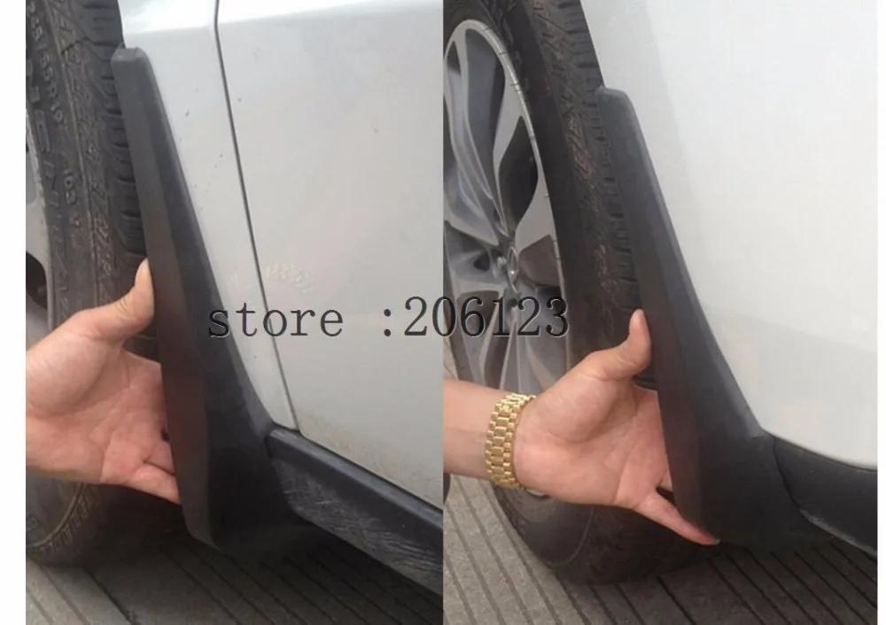 Molded Car Mud Flaps For Acura MDX Mudflaps Splash Guards Mud Flap Mudguards Fender Front Rear Styling