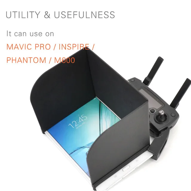 

PGYTECH DJI Mavic pro Tablet Pads Sun Hood Shadow Cover for DJI Spark Phantom 3/4 pro Remote Hood for iPads air for Samsung