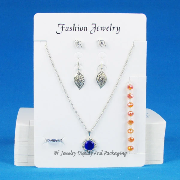 20pcs Lot Jewelry Set Packaging Card Paper Neckalce Holder Earring 20pcs Lot Jewelry Set Packaging Card Paper Neckalce Holder Earring Ring Bracelet Ng Display Accessories In