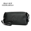 FEIDIKABOLO Genuine Leather Men Wallets Men's Purse Clutch Bags Handy Bag Portable Long Male Purses Carteira Masculina Man Walle ► Photo 2/6