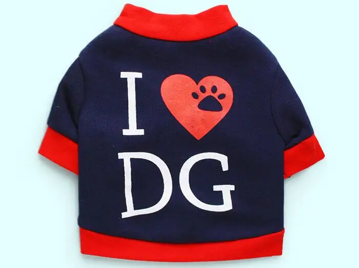 1pcs pet dog spring autumn t shirt clothes doggy t shirts clothing