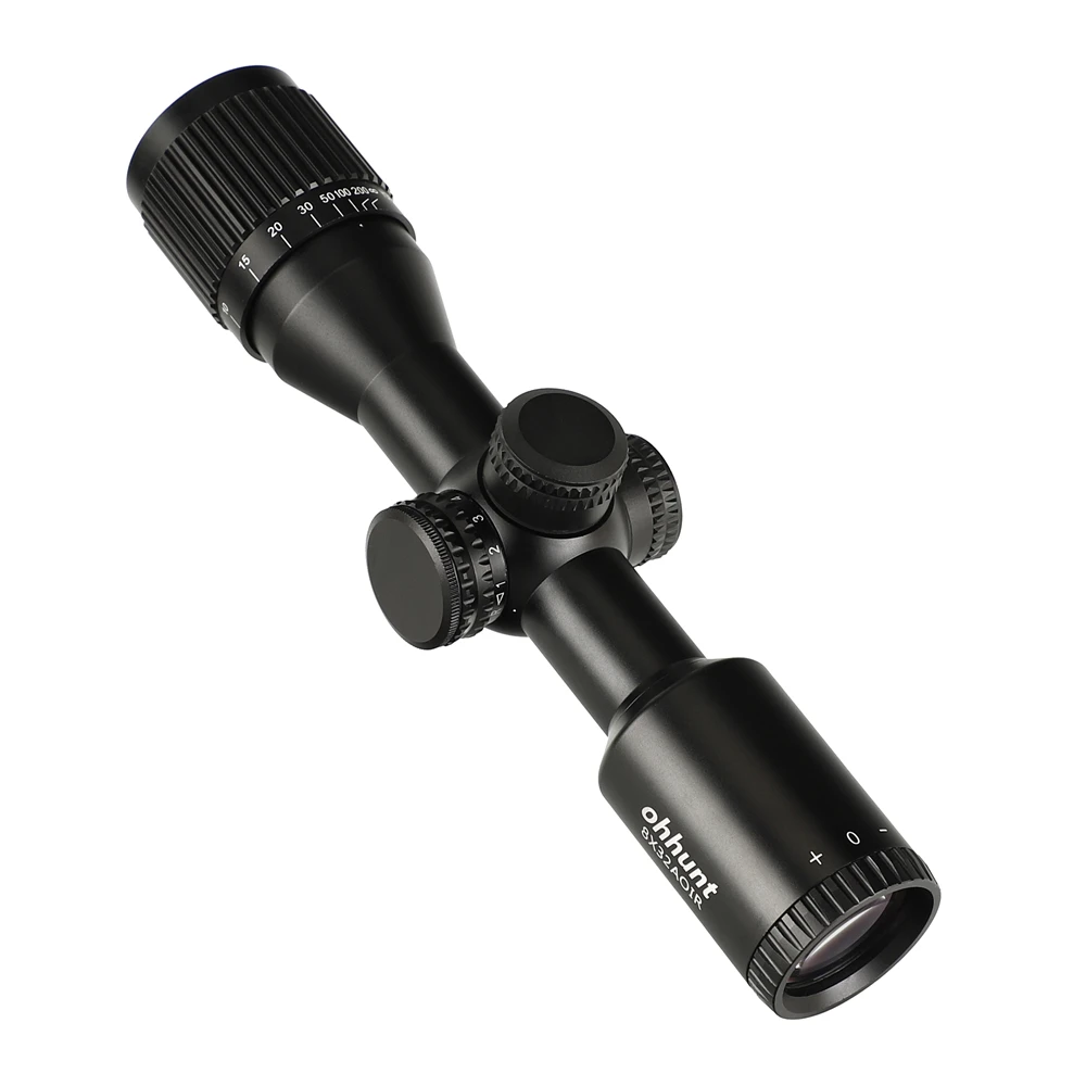 Ohhunt 8X32 AOIR компактные охотничьи Тактические оптические прицелы Mil Dot светящееся
