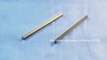 

5 pcs 2x50 P 100 Pin 1.0 mm Pin Header Female Dual row Straight PCB 180 DIP Through Hole Rohs Lead Free