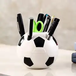 Распродажа креативный держатель щеток для макияжа карандаш аккуратный канцелярский стол футбол контейнер