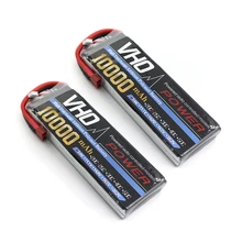 VHO 2 S Li Lipo Baterai 2 pcs 7.4 V 10000 mAh 25C Untuk S1000 S800 S900 Helikopter RC Model Pesawat Drone Quadcopter