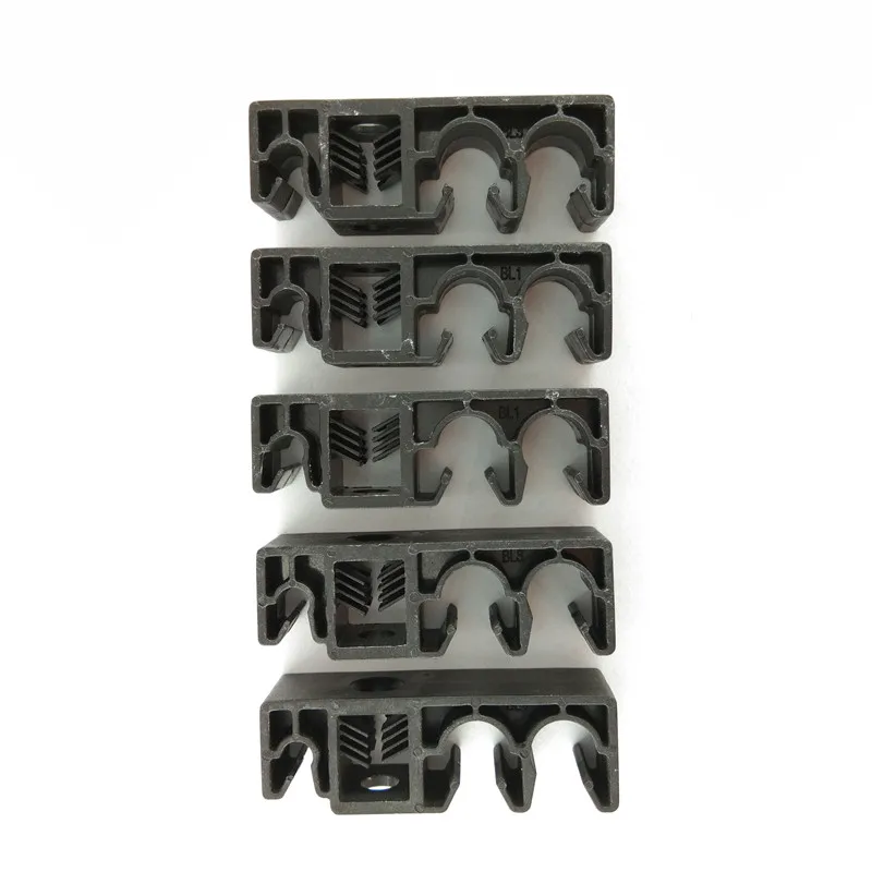 car Chassis card slot Fixed base Brake pipe Clip plastic black buckle carrier auto fastener 5PCS a lot