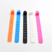 10 шт. силиконовый кабель для сматывания, офисный органайзер, провод, обернутый шнур, держатель для наушников, корейский офисный стол, набор аксессуаров