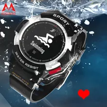 На открытом воздухе smart watch F6 профессиональный водонепроницаемый IP68 gps спортивные траектории Мульти спортивный режим монитор сердечного ритма