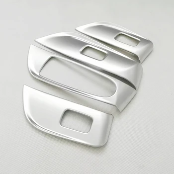 

For Mercedes Benz E Class 2016 2017 2018 ABS Matte Door and window glass lifting switch Trim Cover sticker car styling 4pcs