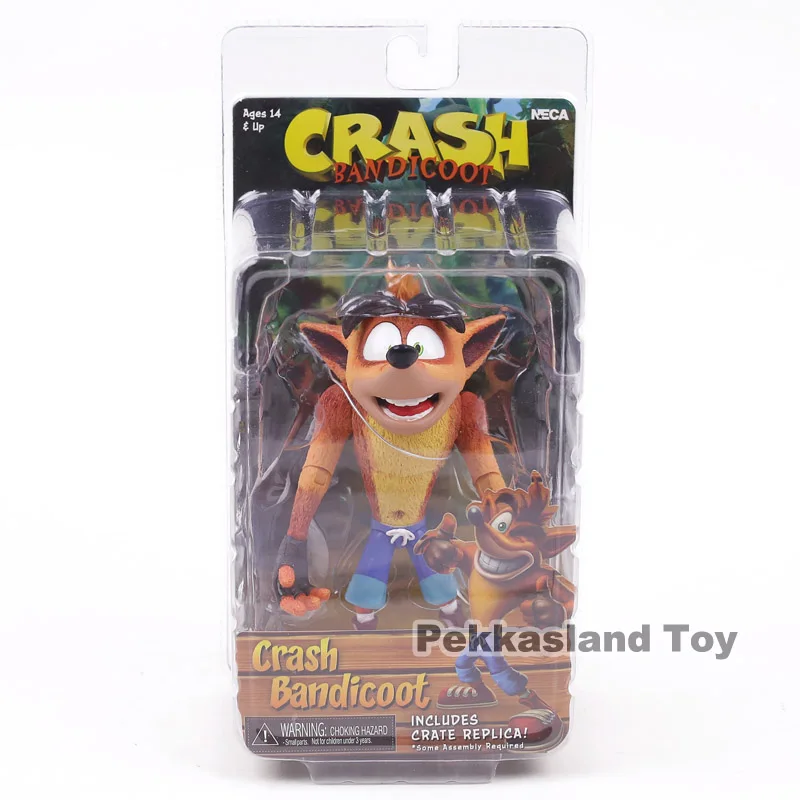 

NECA Crash Bandicoot PVC Action Figure Collectible Model Toy