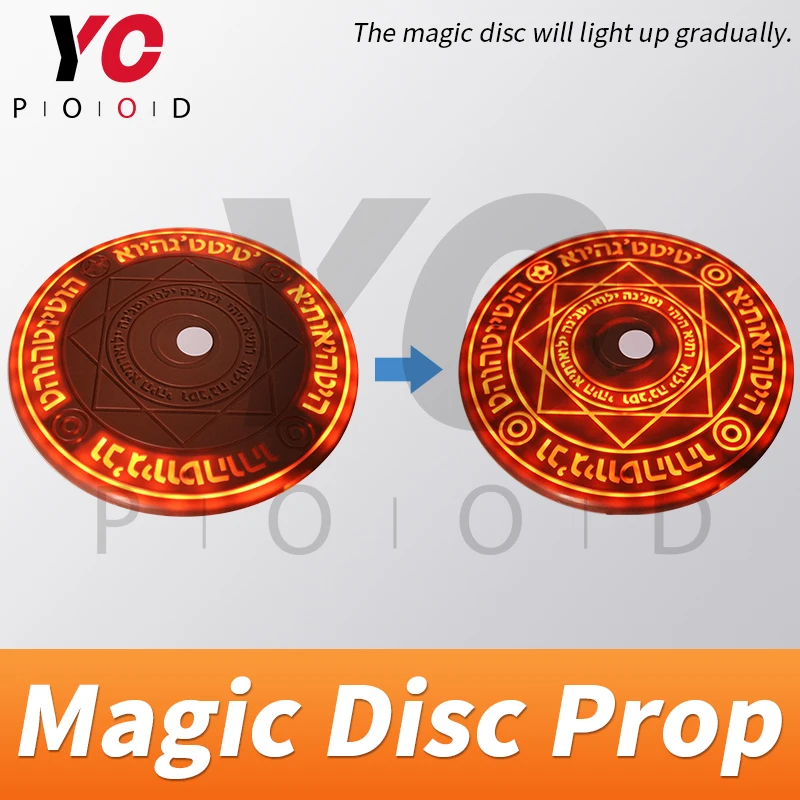 YOPOOD Magic Disc Prop Escape комната реальная жизнь игры использовать RFID карты для запуска