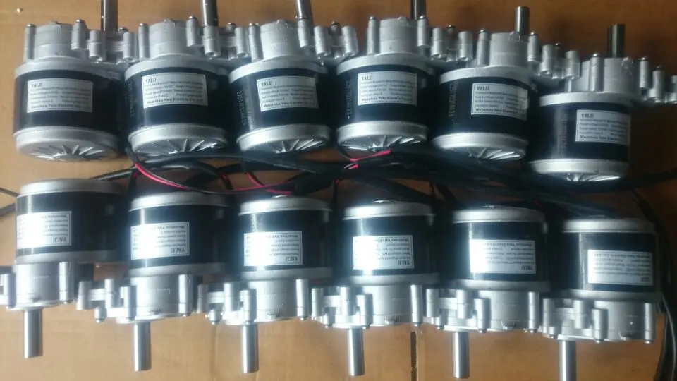 Perfect YALU Super Quality MY1016ZL 24V 250W Robot Electric Wheel Chair Brushed Gear Wheelchair DC Motor 3