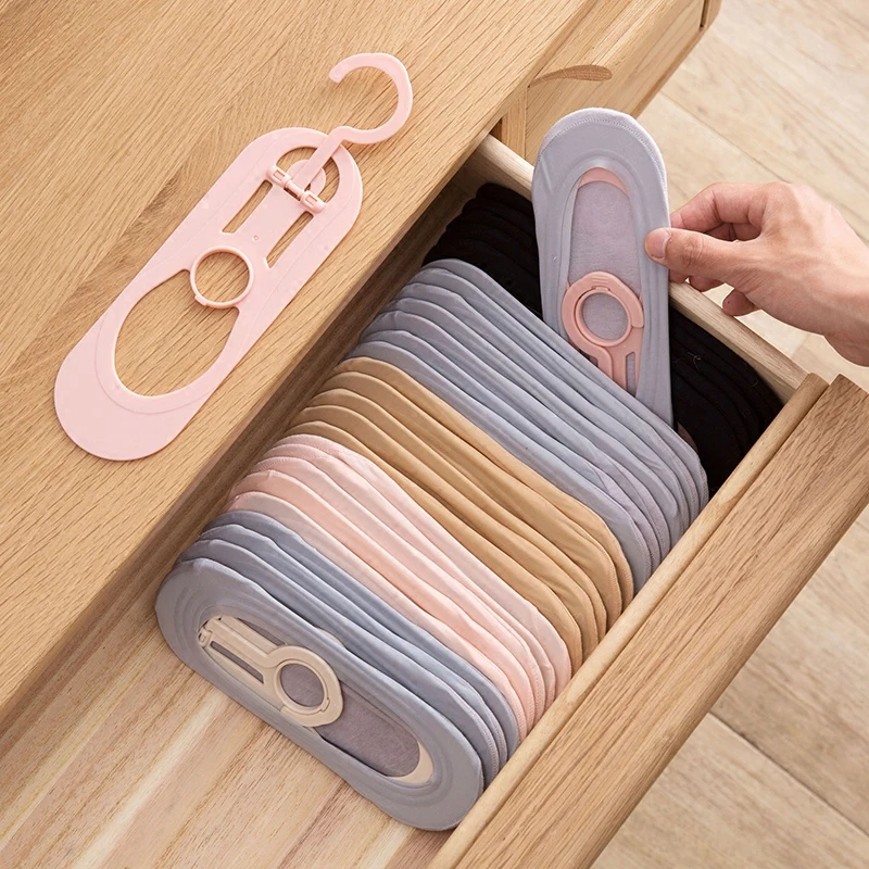Sun socks anti deformation storage rack multi function hangers Home plastic socks finish