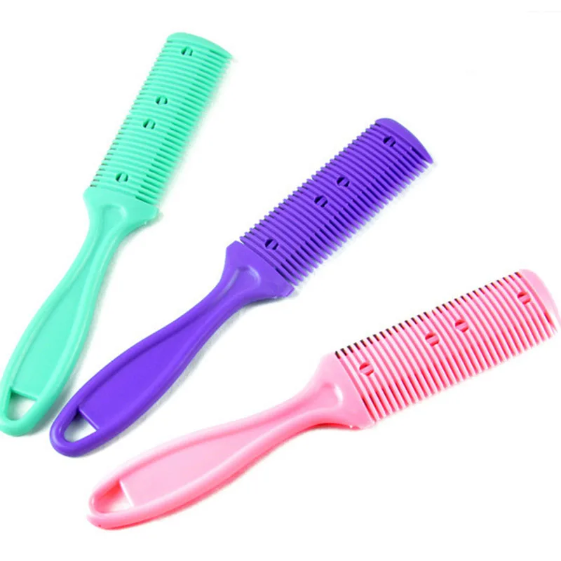 

1Pc Professional Hair Razor Magic Blade Comb for Hairdressing Tool Kit Stainless Steel Double-sided Knife Convenience Barber