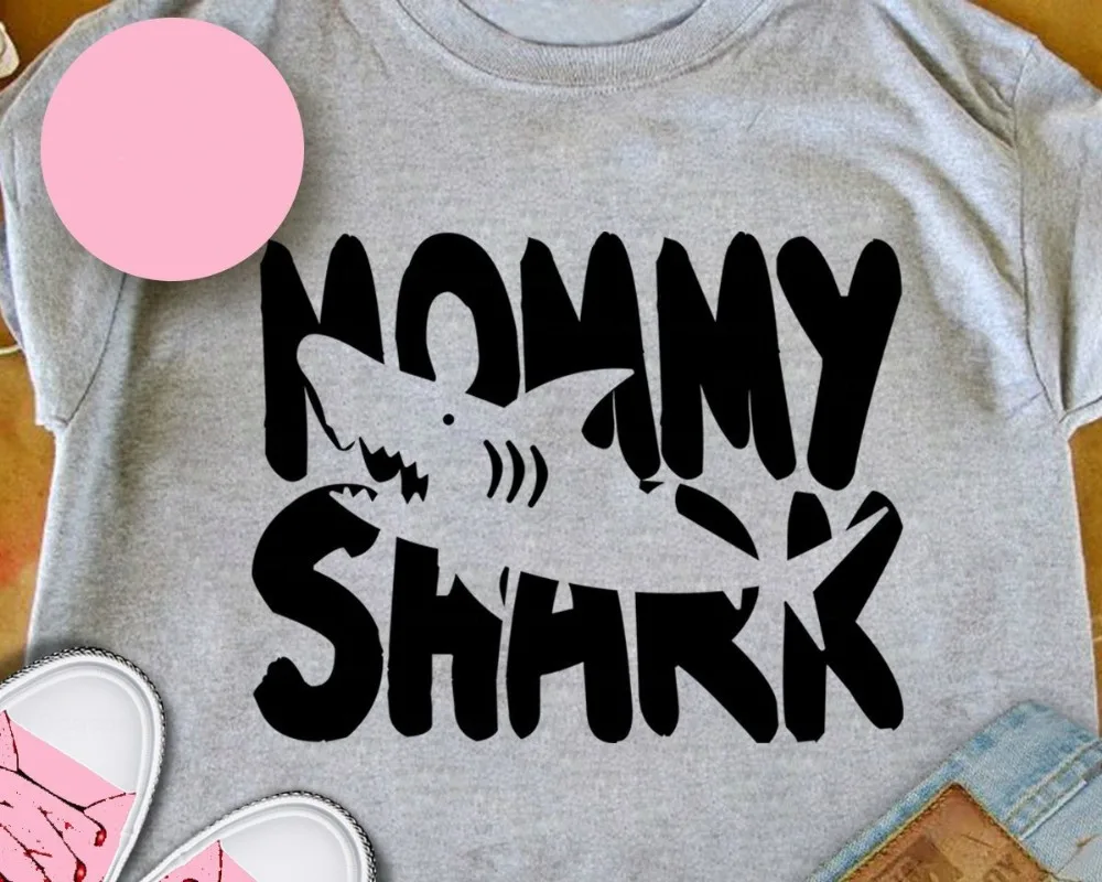 Mama футболка с акулой графическая Женская Эстетическая camisetas винтажная Мода хлопок Акула tumblr гранж унисекс harajuku тройники Забавные топы