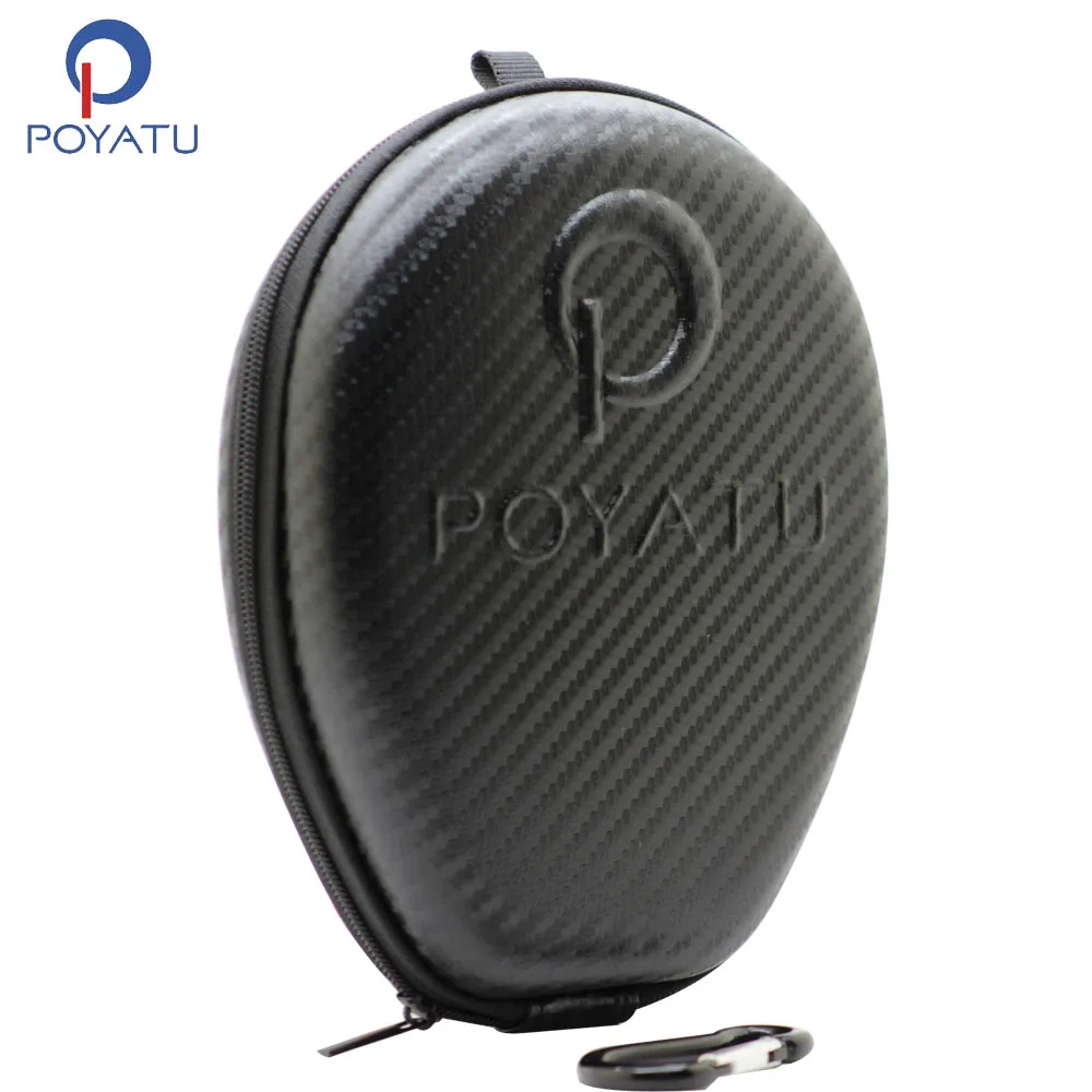 

POYATU Full Size Headphone Hard Case For Plantronics BackBeat Fit Wireless Bluetooth Headphone Carry Case Box Bag With Wrist