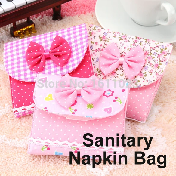 

Sanitary Napkins Pads Carrying Easy Bag Small Articles Gather Pouch Case Bag -39