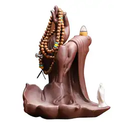 Курильница для благовоний горелка водопад керамическая подставка для ароматических палочек буддийская ручная курильница домашний декор