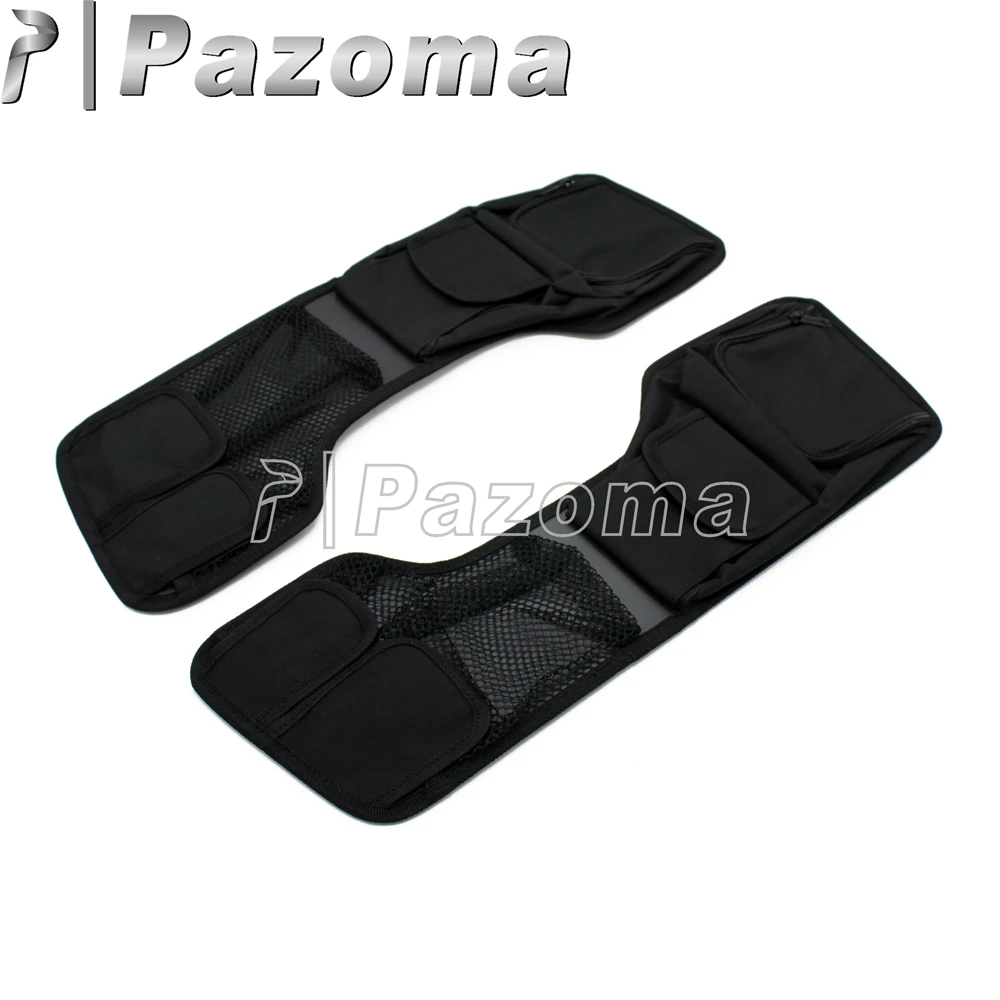 Motorcycle Parts Black Hard Saddlemen Saddlebag Lid Organizer Left