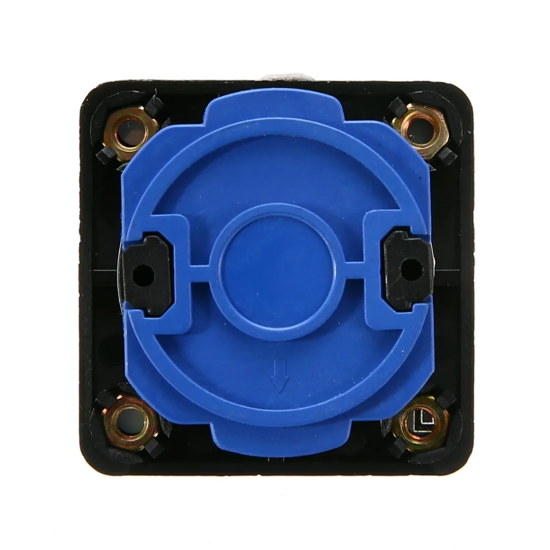 New Changeover Switch AC 500V On/Off/On 3 Positions 4 Terminals Control Universal Rotary Selector Cam Changeover Switch