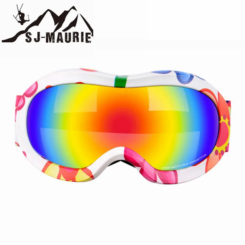 SJ-Maurie الأطفال على الجليد نظارات التزلج نظارات قناع الحرس الشتاء للماء يندبروف المضادة للأشعة فوق البنفسجية حماية للتزلج نظارات SJ-Maurie الأطفال على الجليد نظارات التزلج نظارات قناع الحرس الشتاء للماء يندبروف المضادة للأشعة فوق البنفسجية حماية للتزلج نظارات