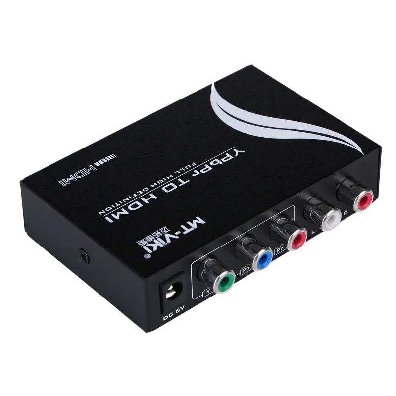 

MT-SH312 Five-way YPbPr analog color difference signal AV to HDMI with audio 1080P HD set-top box MT-SH312