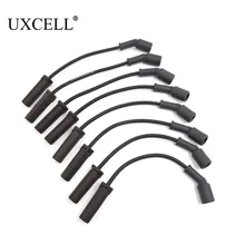 UXCELL 8 шт. 671-8062 автомобильный двигатель 7 мм кабель свечи зажигания провода зажигания для Chevrolet для GMC для Cadillac Для Hummer 17 см