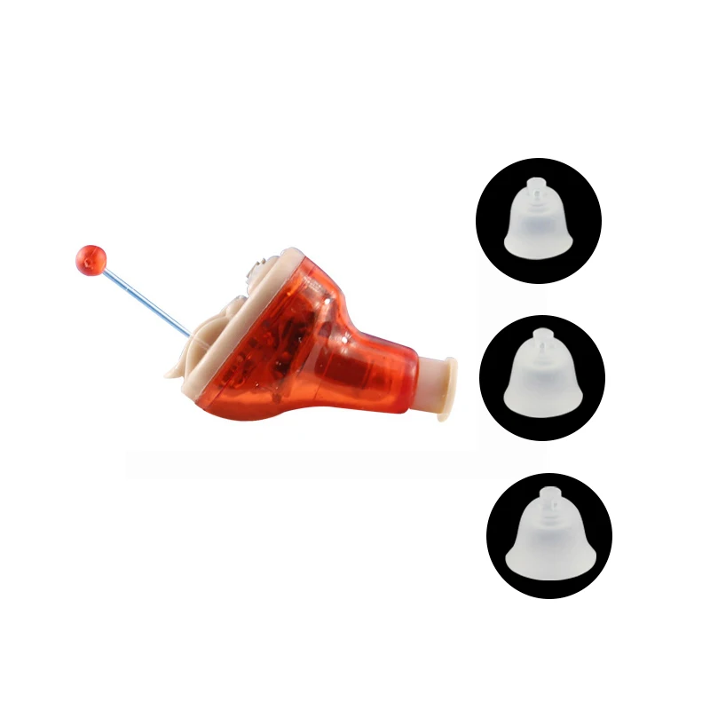 Mini Invisible Hearing Aids Care Complete In Ear Adjustable Digital Hearing Aid for Hearing Loss El