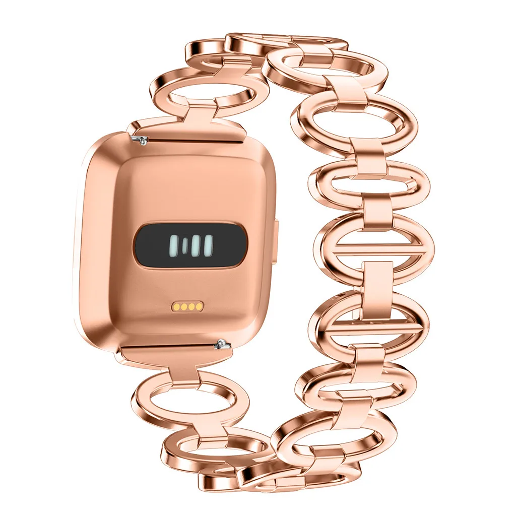 HIPERDEAL браслет из нержавеющей стали 22 мм ремешок для часов Fitbit Versa Lite 19Mar15