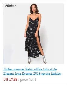 Nibber летнее сексуальное женское черное длинное платье с открытой спиной для вечеринки, новое модное платье на бретельках с высокой талией, Повседневное платье для пляжа и отпуска