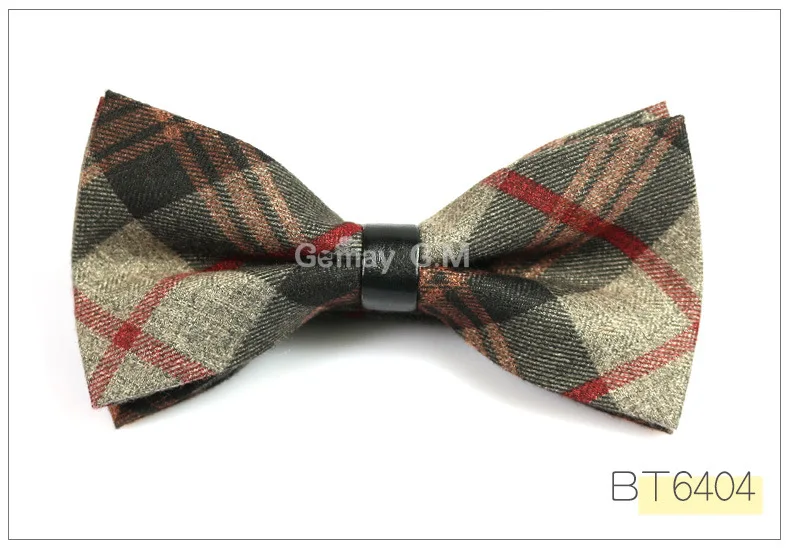 Хлопок и шерсть Bowties для Мужская мода Галстуки Регулируемая Для мужчин S Лук Галстуки классический предварительно связали галстук-бабочка тонкий Gravatas