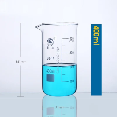 1 Набор(150 мл, 400 мл, 600 мл, 800 мл) боросиликатный Градуированный стеклянный шейкер в высокий стакан измерения химическая лаборатория оборудование