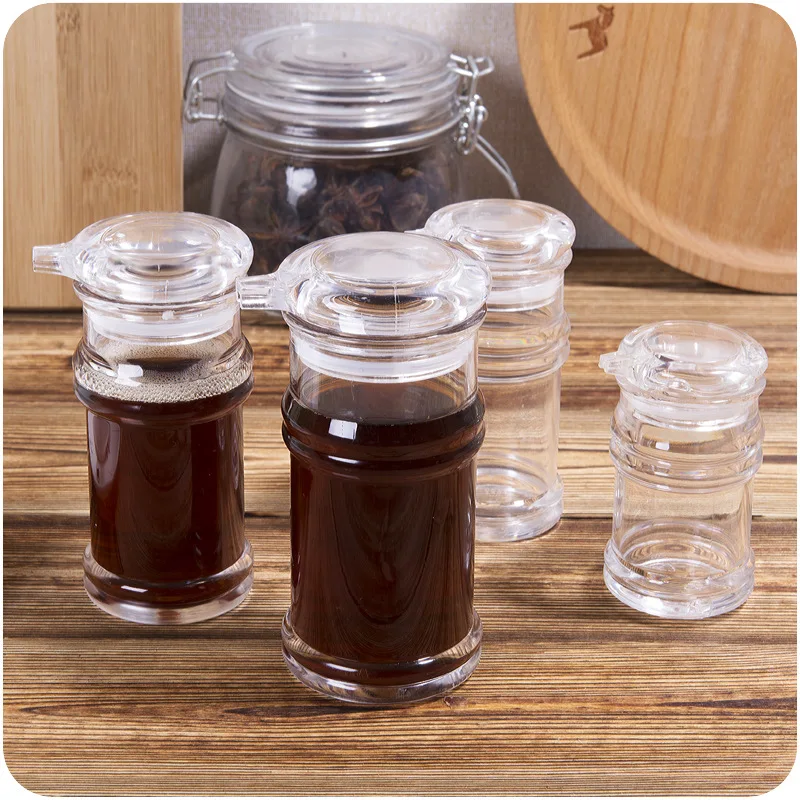 Plastic Vinegar Bottle Spice Jar Seasoning Box Salt Sugar ...