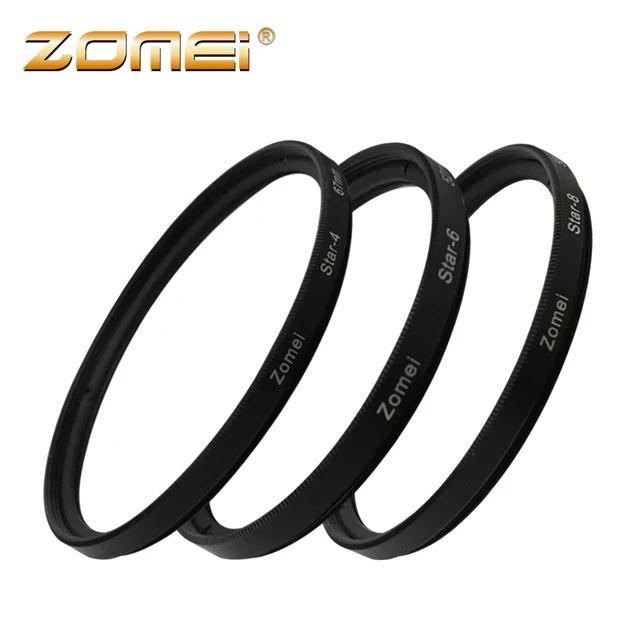 Special Offers ZOMEI Star Light Flare Cross Filter 4 + 6 + 8 Point Effects Filters 52mm / 55mm / 58mm / 62mm / 67mm / 72mm / 77mm / 82mm Special Offers ZOMEI Star Light Flare Cross Filter 4 + 6 + 8 Point Effects Filters 52mm / 55mm / 58mm / 62mm / 67mm / 72mm / 77mm / 82mm