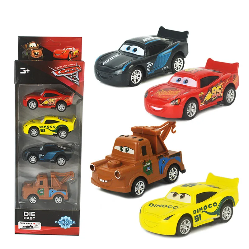 Disney Pixar Cars 3 1:55 McQueen Cruz Ramirez Mater Diecast Metal Alloy Model Toy Cars Pixar Cars 3 Mini Toys For Kids 4Pcs/Set Disney Pixar Cars 3 1:55 McQueen Cruz Ramirez Mater Diecast Metal Alloy Model Toy Cars Pixar Cars 3 Mini Toys For Kids 4Pcs/Set