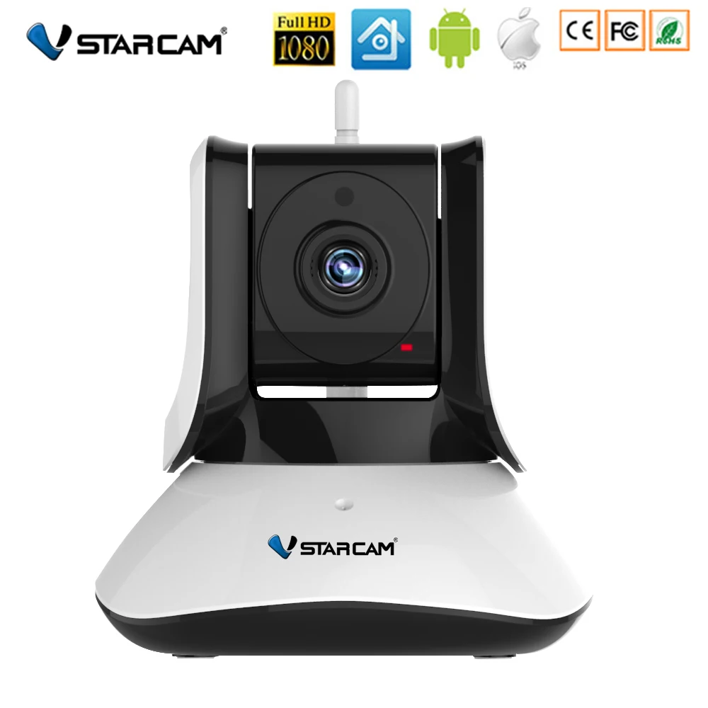 

Vstarcam C21S HD 720P/1080P WiFi Video Surveillance Security Wireless IP Camera with Two Way Audio IR Night Vision Pan