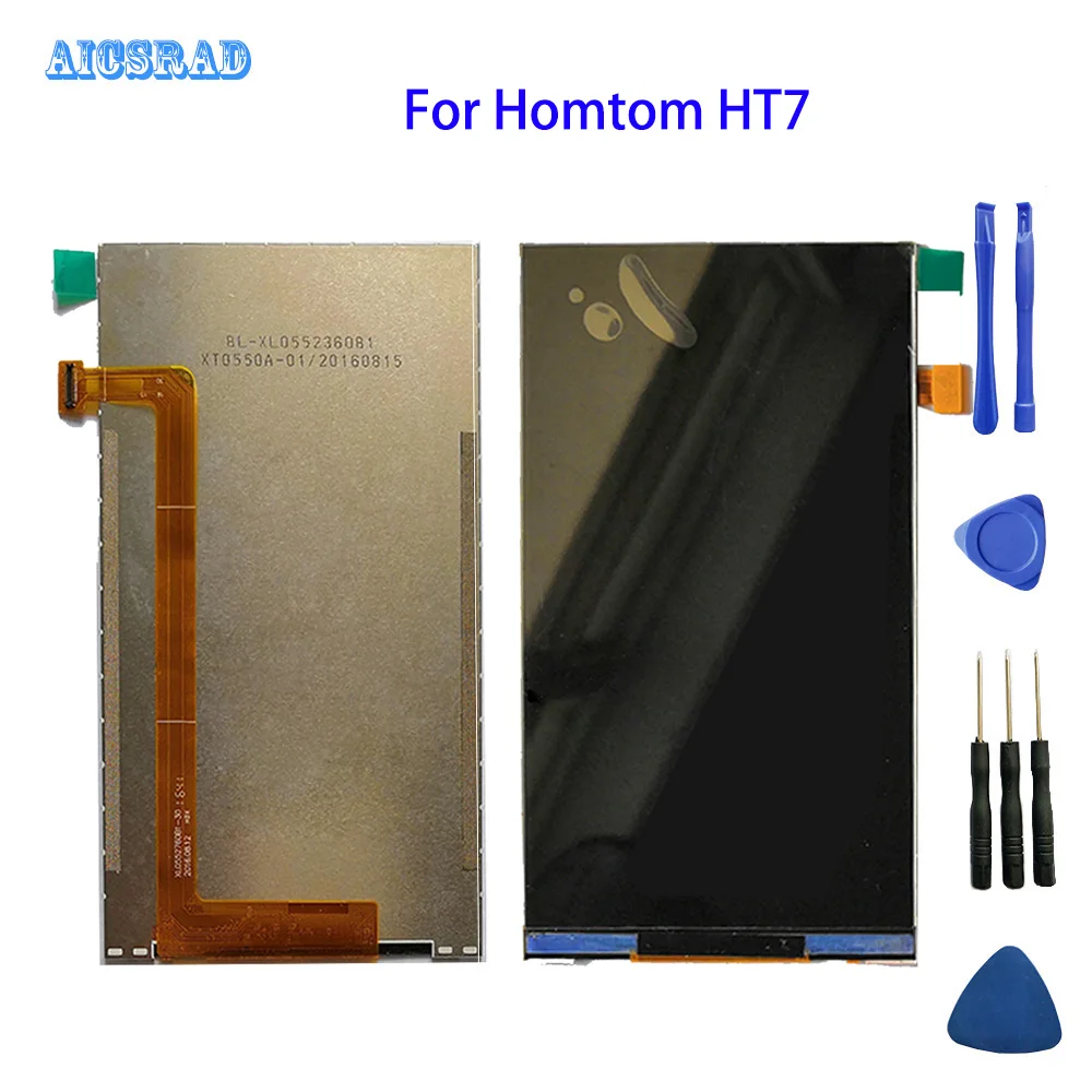 AICSRAD для HOMTOM ht7 ЖК-экран (без сенсорного экрана) Black ht 7 черного цвета с номером