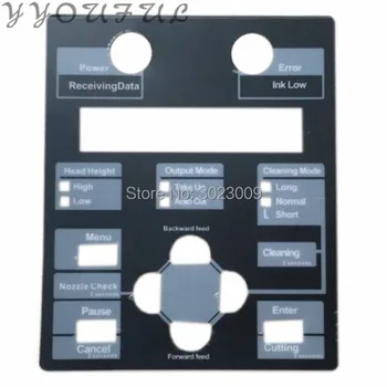 

High quality Inkjet printer Mutoh Valuejet VJ-1624 1624 keyboard panel board film 1pc retail