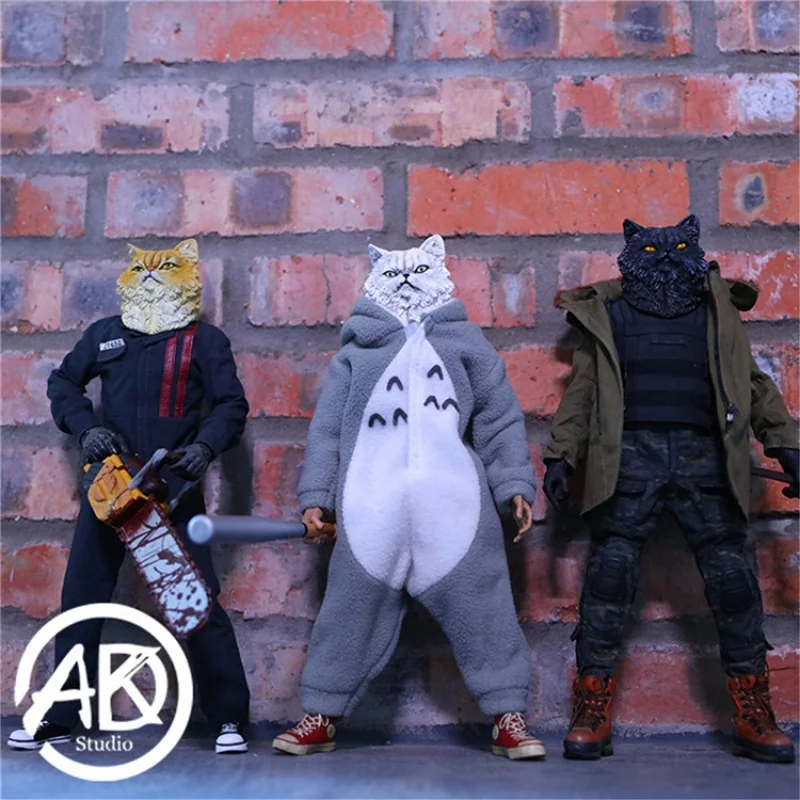 

Estartek 1/6 Cat Boss Godfather Head Sculpt for 12inch Phicen Tbleague Verycool Jiaoudoll Action Figure DIY