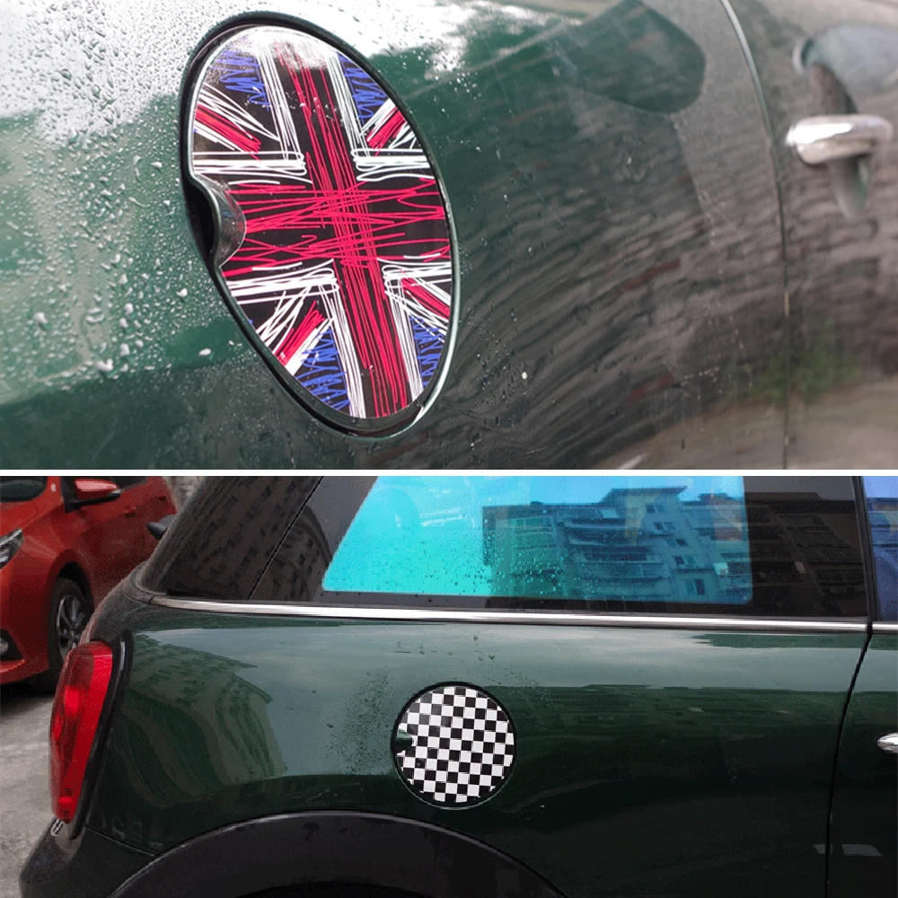Крышка для газового топливного бака виниловая крышка наклейки украшение Mini Cooper S